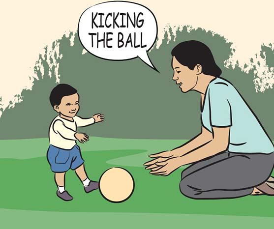 Reading with your toddler: in pictures