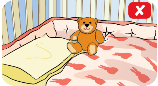 Incorrect crib