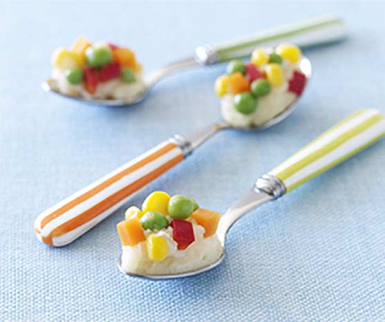 Child-friendly fruit and vegetables: in pictures