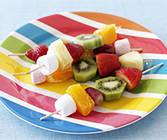 Child-friendly fruit and vegetables: in pictures