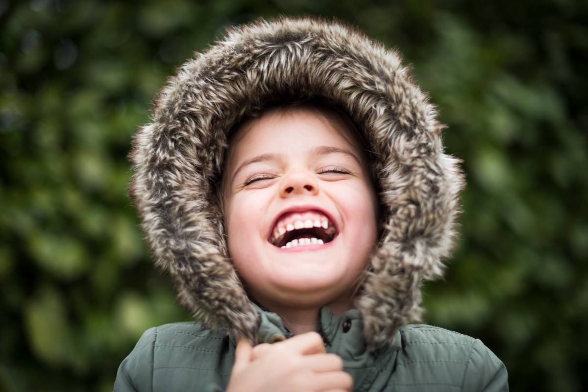 A happy child