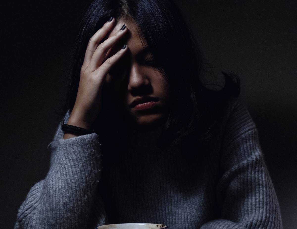 mother sad