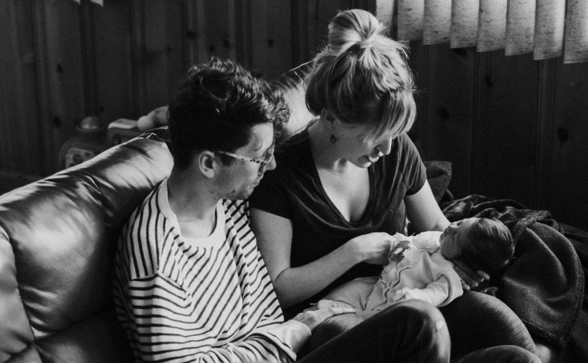 family time together on the couch