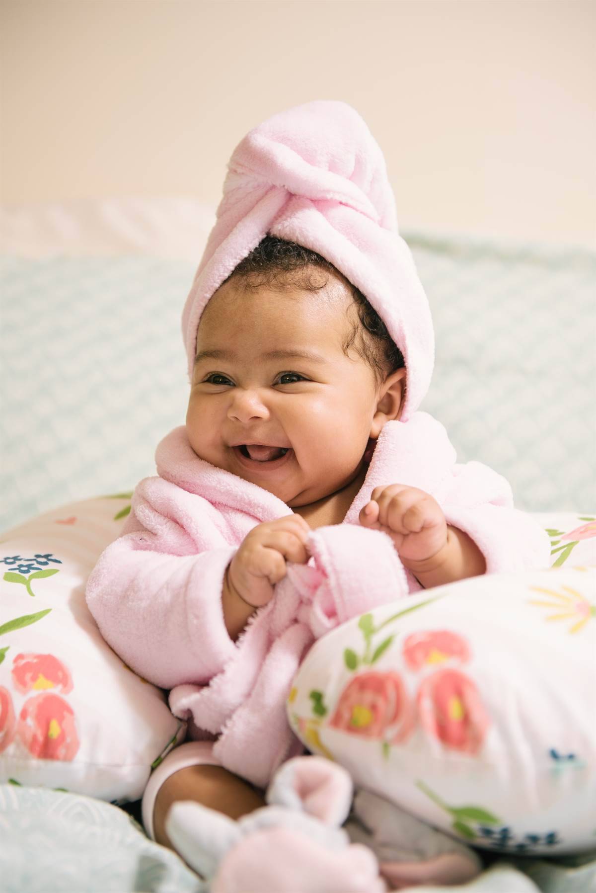 baby smiling