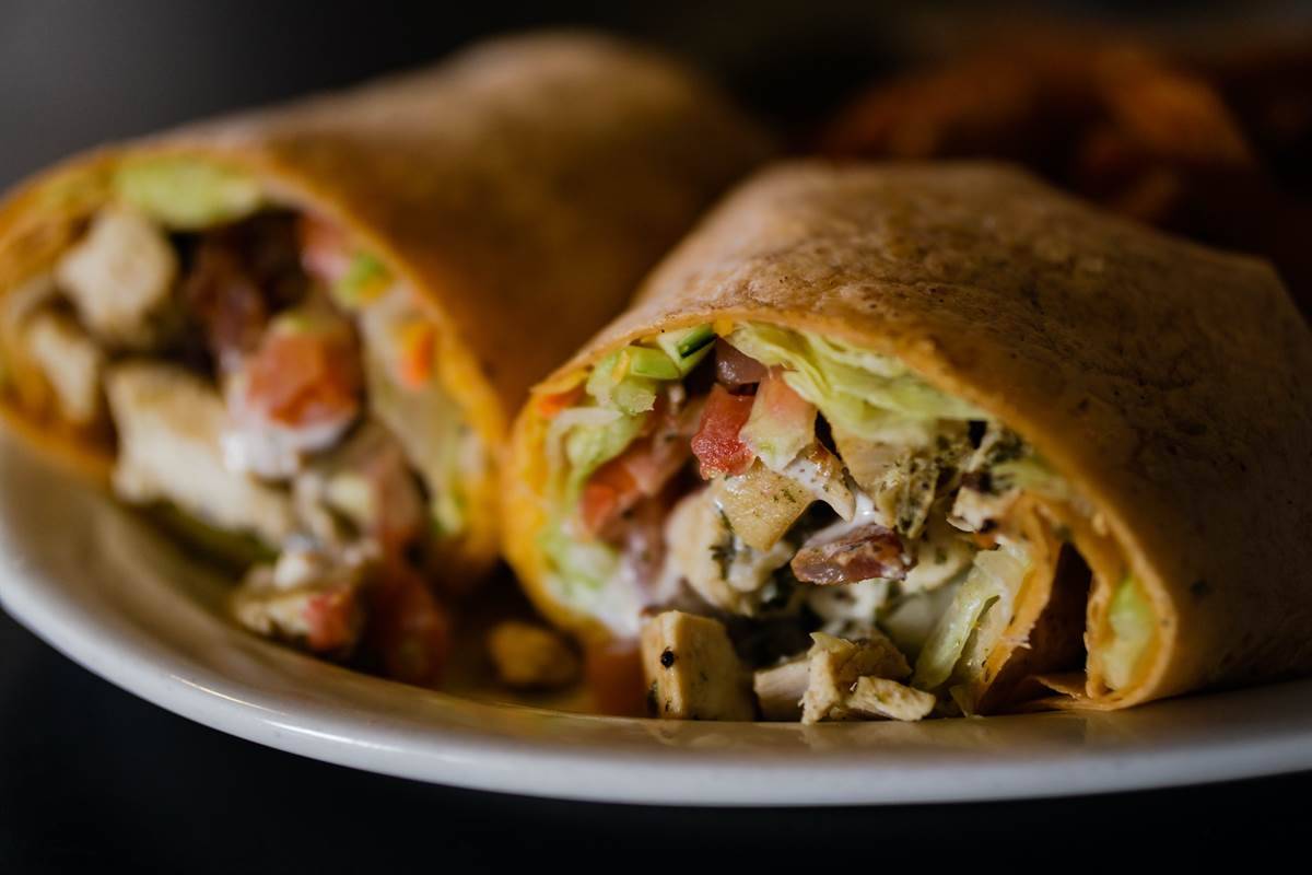 barbecue beef wrap