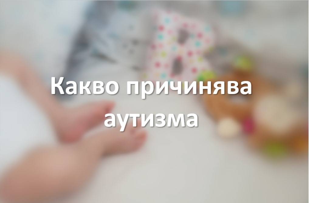 Какво причинява аутизма