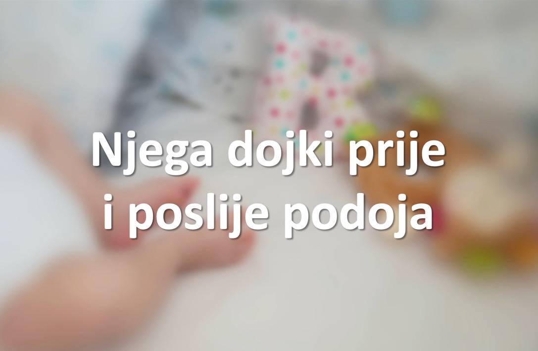 Njega dojki prije i poslije podoja