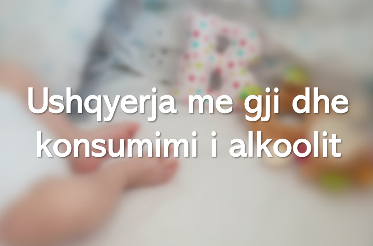 Ushqyerja me gji dhe konsumimi i alkoolit