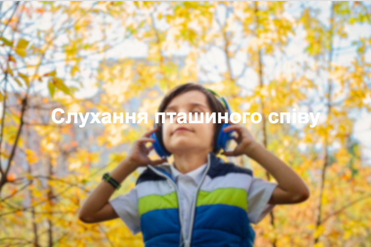 Слухання пташиного співу