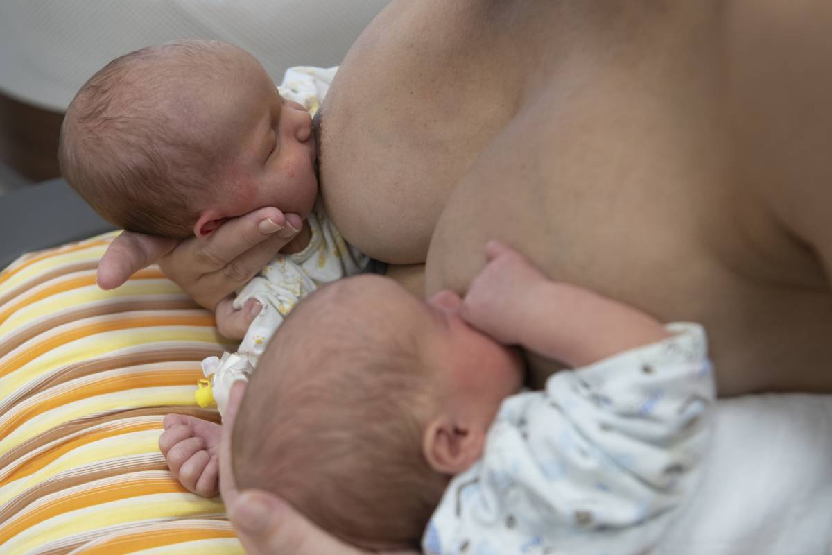 Infants breastfeeding