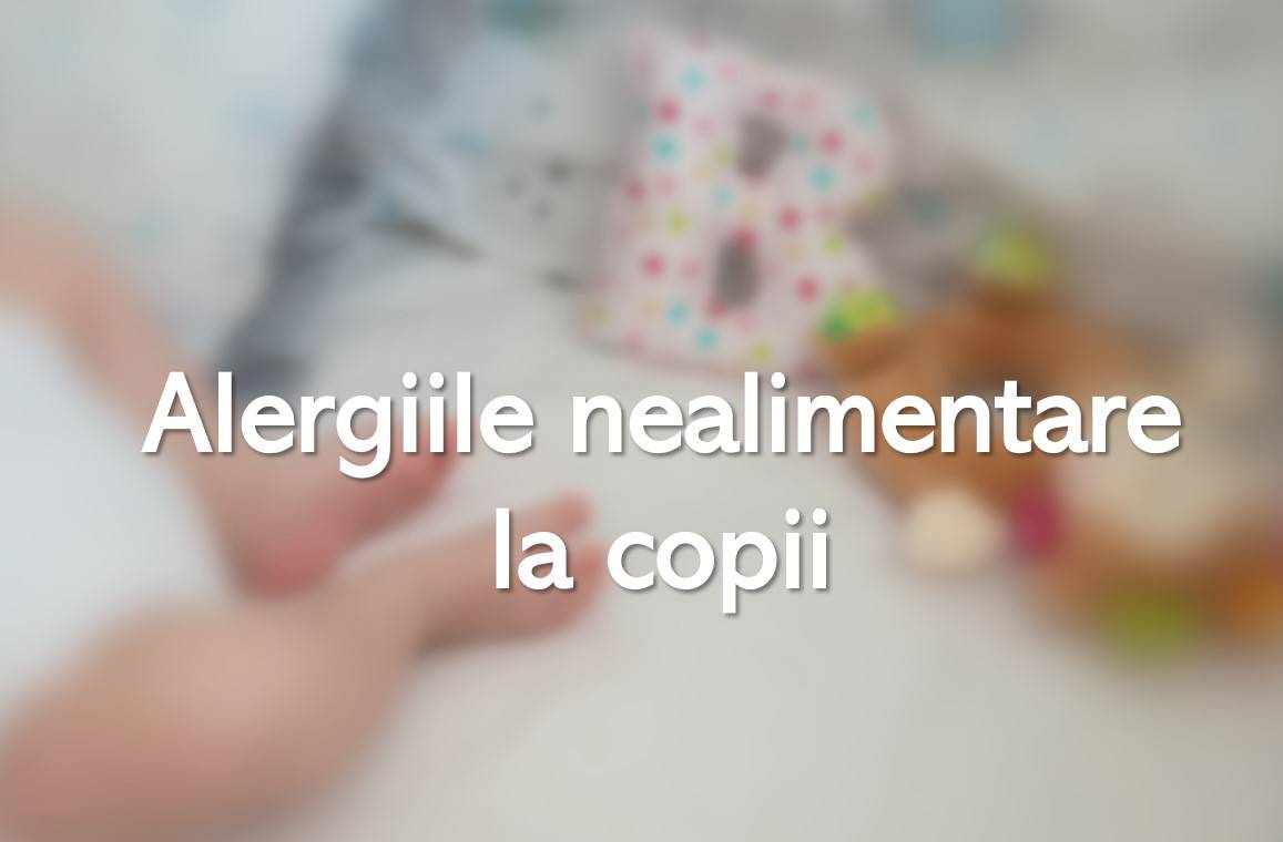 Alergii nealimentare la copii