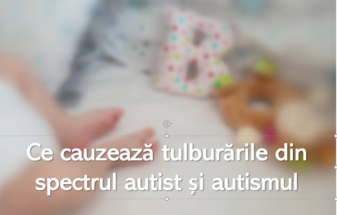 Ce cauzează tulburările din spectrul autist și autismul