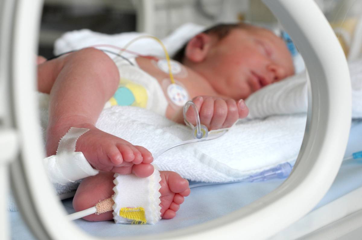 Baby in NICU
