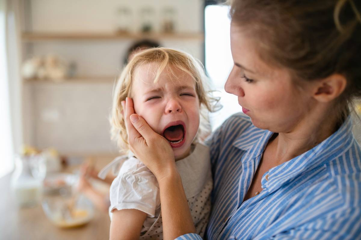 Child care when your child is not settling