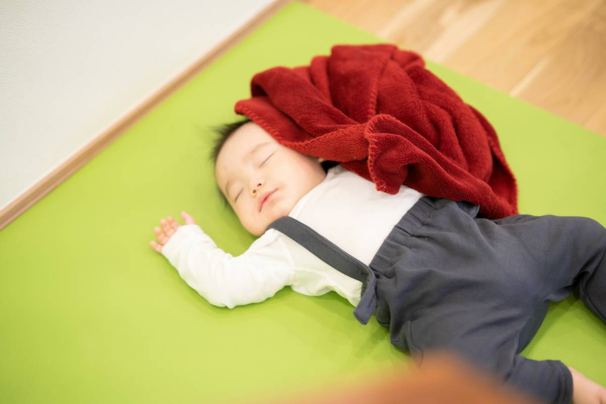 Young child sleeping
