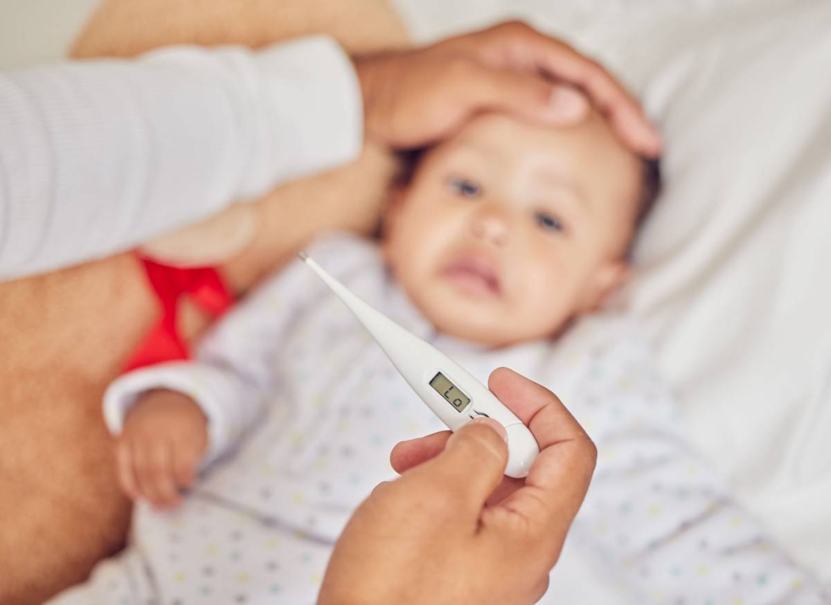 Sick baby