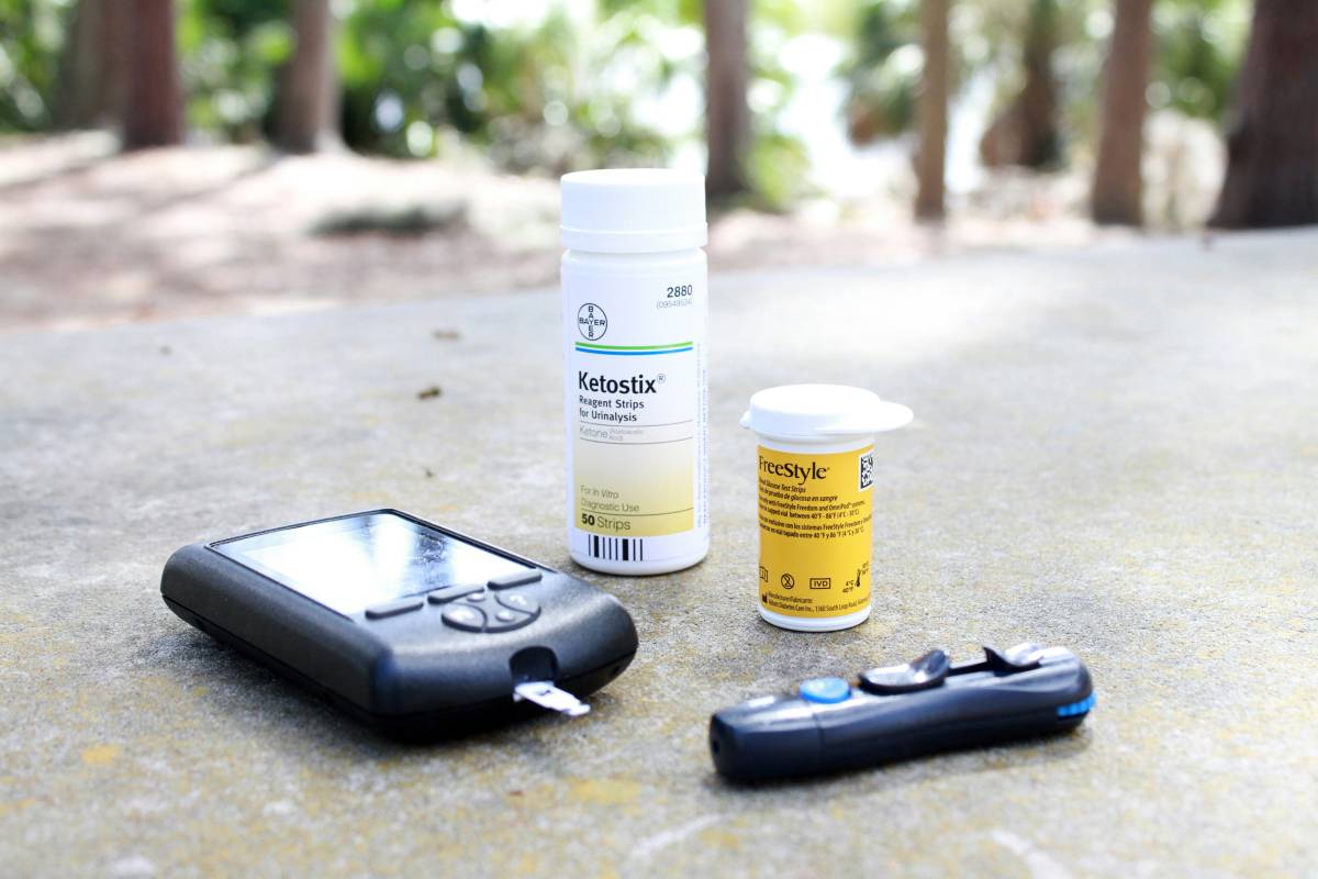 Diabetes testing kit