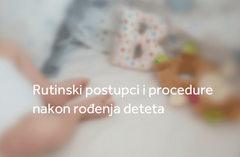 Routine first check-up at birth