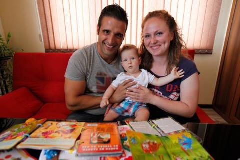 Young family with their first-born child (2 y.o).