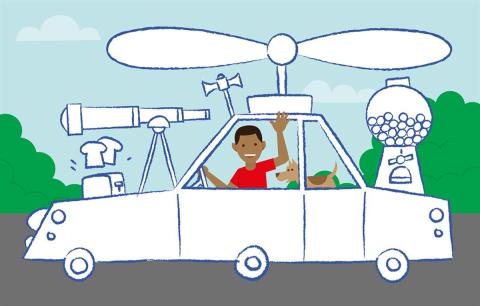 Illustration of Design your own car