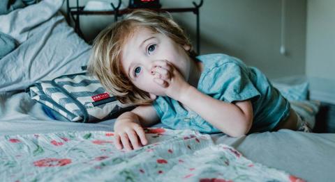 Child with fever