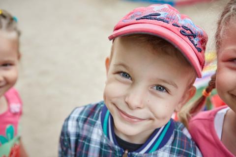 Smiling children