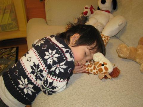 A sick child
