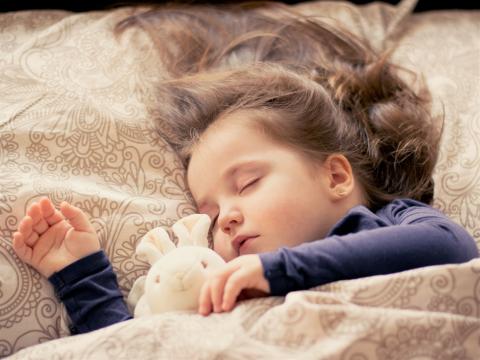 A sleeping child