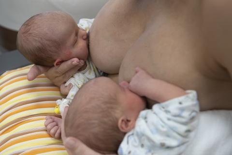Infants breastfeeding