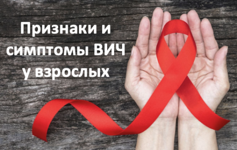 Признаки и симптомы ВИЧ у взрослых