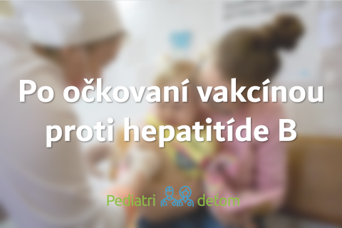 po očkovaní proti žltačke