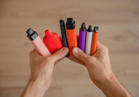 E-cigarettes and vapes