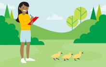 Illustration of Nature counting