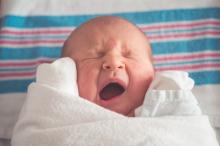 A crying baby