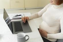 Pregnant woman work-life balance