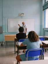 Teenageres at school