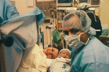 Planned caesarean section